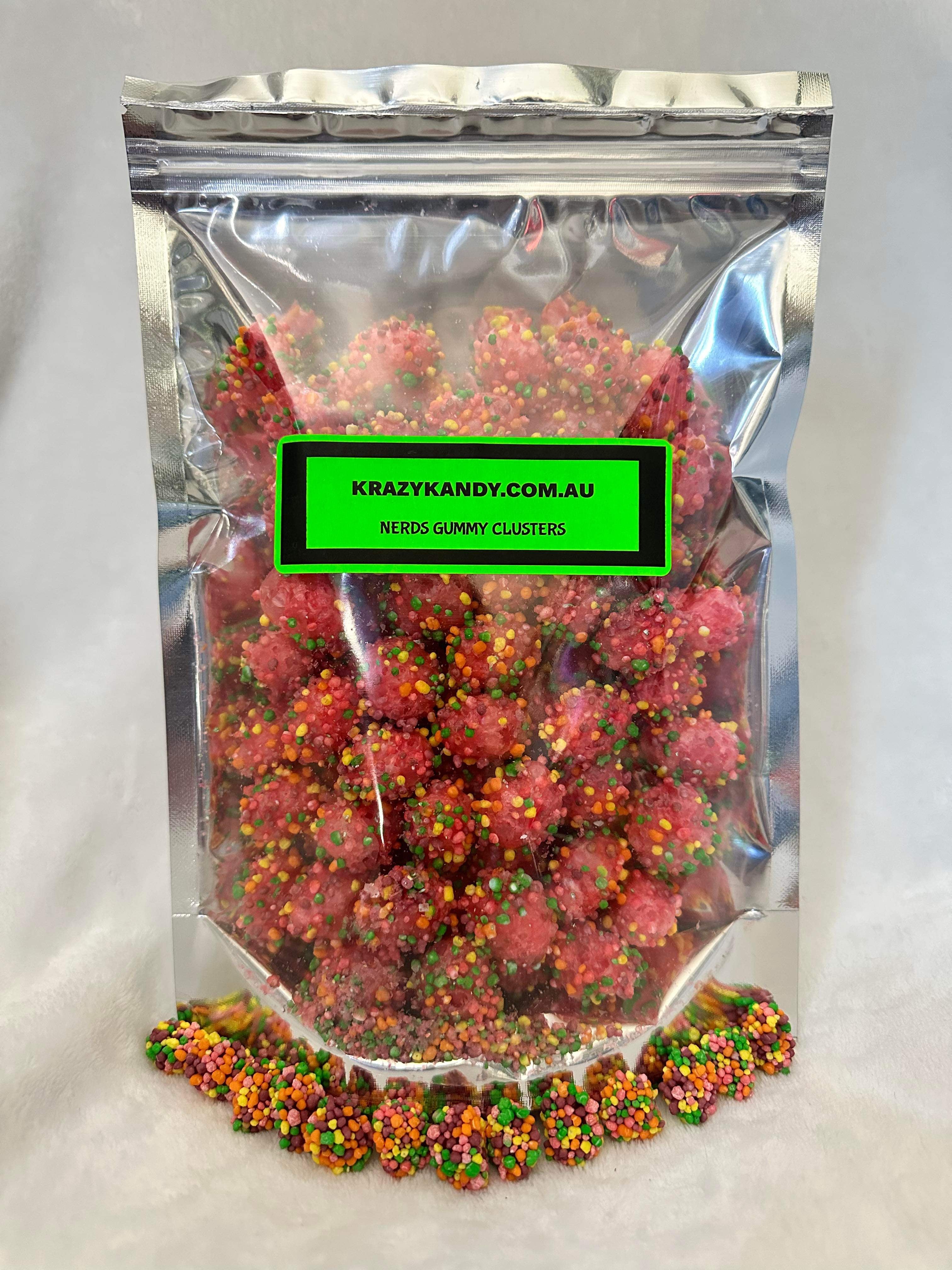 Freeze Dried Nerds Gummy Clusters - Large – Krazy Kandy