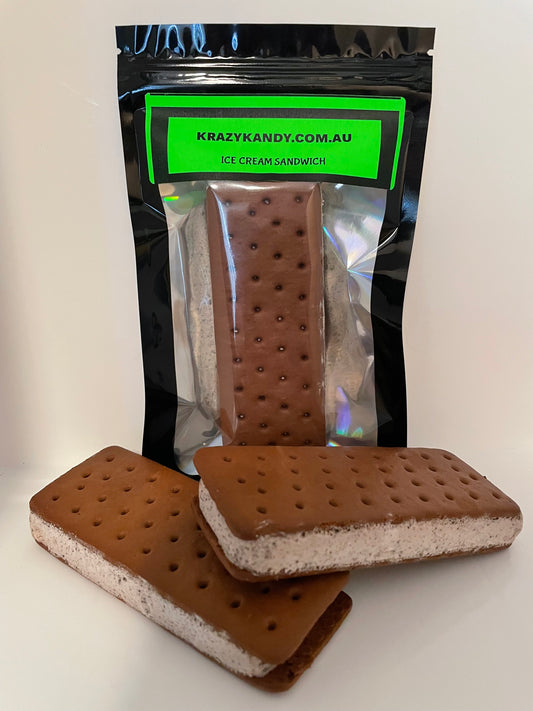 Freeze dried Ice cream sandwich (choc mint)