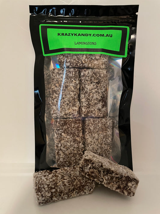 Freeze dried Lamingtons