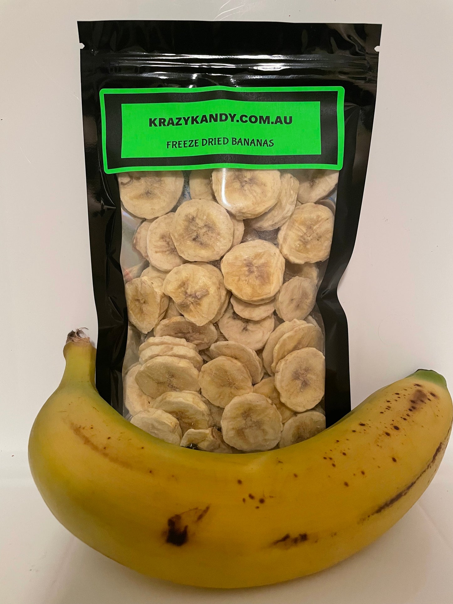 Freeze dried Bananas 40 grams