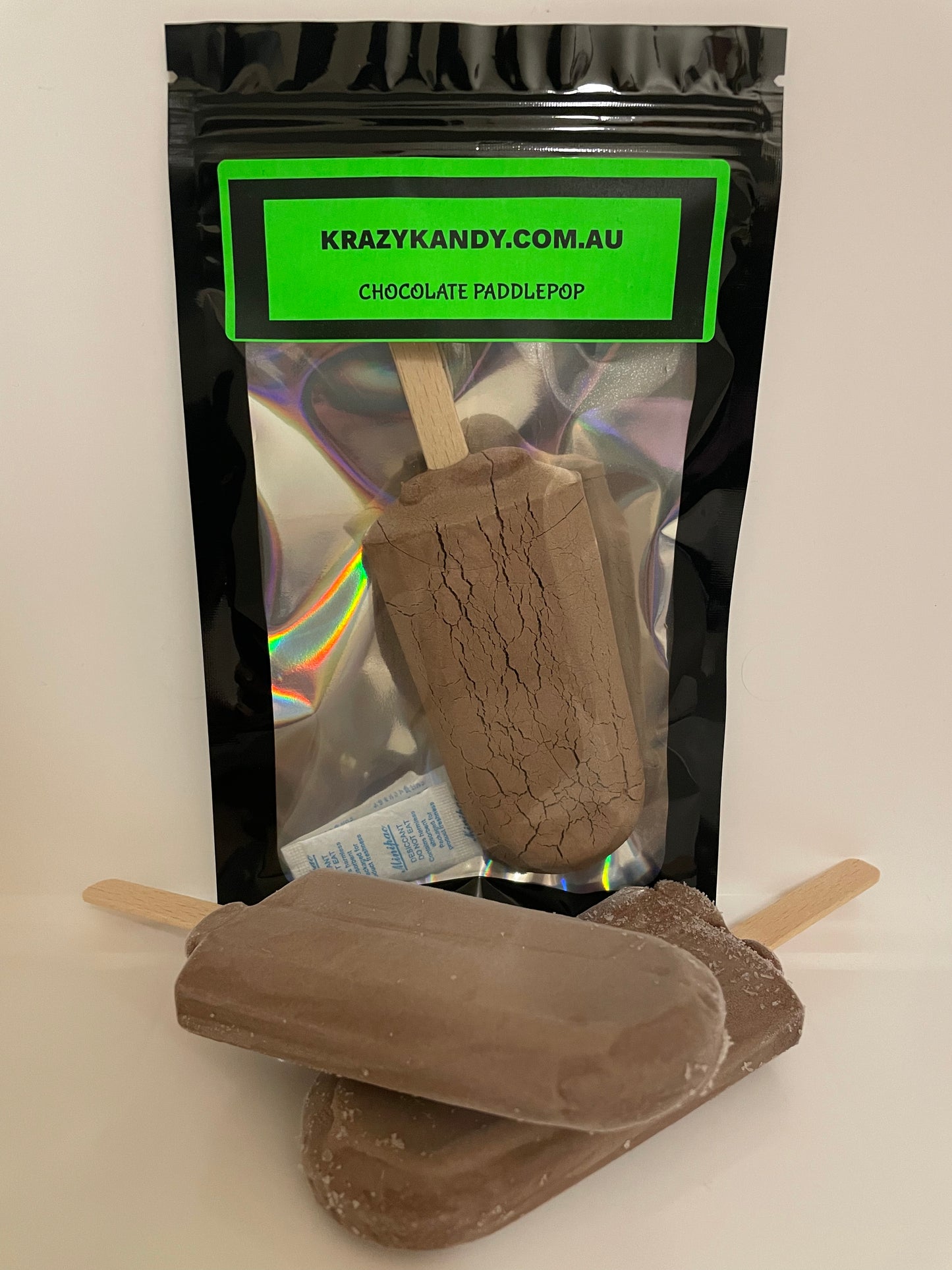 Freeze dried Chocolate paddle pop