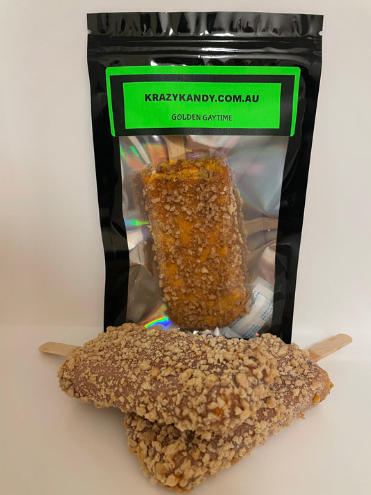 Freeze dried Golden gaytime