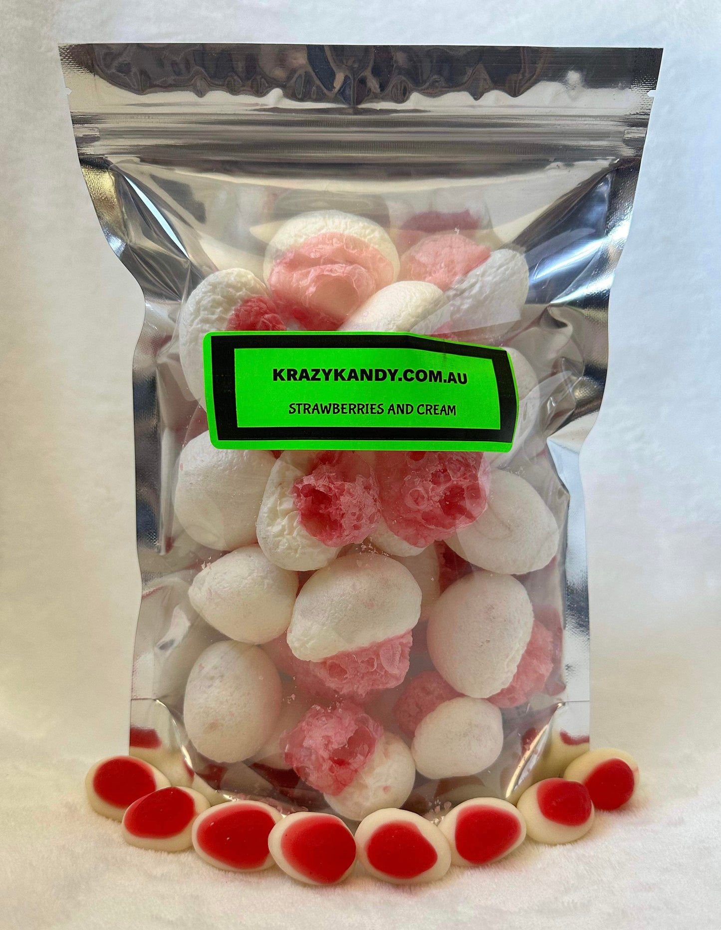 Freeze dried Strawberries and cream - Large